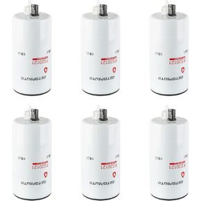 GETOPAUTO FS20121 Fuel Water Separator Cartridge Compatible with Cummins Cummins L9, B6.7 Replaces 5444245 5528103(set of 6)