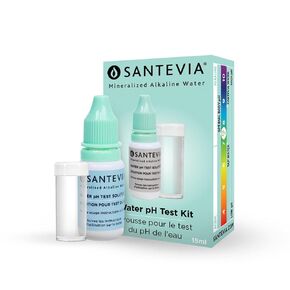 Liquid pH Test Kit by Santevia | Use pH Drops to Accurately Measure The pH of Your Water | Quickly & Easily Monitor pH Levels