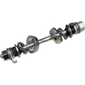 CYCLEZ 5/16" x 140mm Bicycle Hub Axle Complete Wheel Hub Replacement Kit for Juvenile Kids Bicycle or Vintage/Classic Bike Wheels, Made in Taiwan
