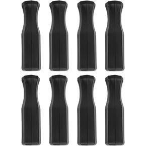 Alomejor 8pcs Table Football Handle Table Soccer Part Replacement Handle Foosball Handle Grip with Non Slip Octagon Design