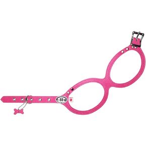 حزام BUDDY BELT Harness Pebble Grain باللون الوردي الساخن - الإصدار الفاخر (4)