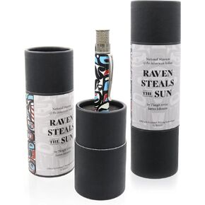 Retro 51 Smithsonian Collection, Rollerball Pen, Raven Steals the Sun by James Peter Johnson (SRR-2201)