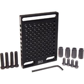 XLCS Backplate for Blackmagic Micro Cage | Micro Studio Camera 4K G2 | Original Micro Cinema Camera | BMMCC | Cheese Plate | BMMSC 4K G2 | Cinema Rig | Modular Design