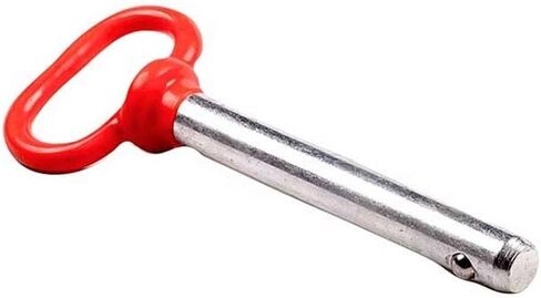 1/2" X 3.7" Red Handle Detent Pin,Quick Release Hitch Pin, Simple Insertion and Remove ,Trailer,Automatic Equipment Part in Saudi Arabia