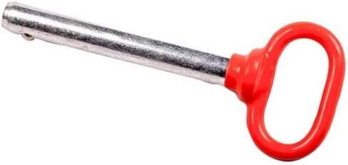 1/2" X 3.7" Red Handle Detent Pin,Quick Release Hitch Pin, Simple Insertion and Remove ,Trailer,Automatic Equipment Part in Saudi Arabia