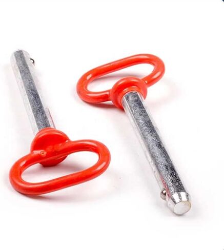 1/2" X 3.7" Red Handle Detent Pin,Quick Release Hitch Pin, Simple Insertion and Remove ,Trailer,Automatic Equipment Part in Saudi Arabia