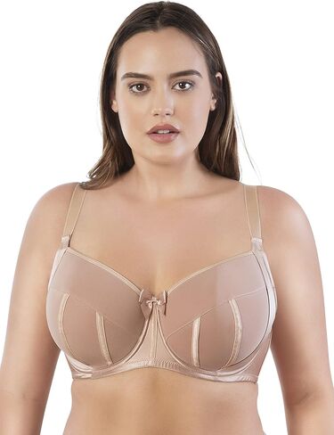 حمالة صدر PARFAIT Charlotte 6901 نسائية كاملة الصدر ومبطنة ومثير ومبطنة باللون الأخضر الزجاجي in Kuwait