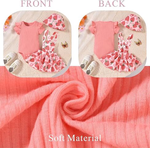 Infant Baby Girls Suspender Skirt Outfit in Saudi Arabia