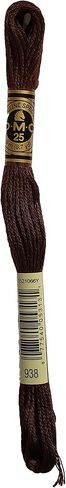 DMC 6-Strand Embroidery Cotton Bundle - Coffee Brown Color Family -3 Skeins of Thread - 8.7yd Skeins in Saudi Arabia