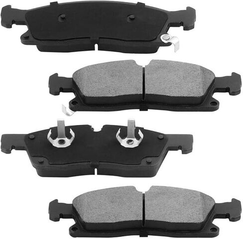ALADICHE Brake Pads Kits 8pcs Brakes Pads Set Compatible with 2011-2018 Dodge Durango,2011-2019 Jeep Grand Cherokee in Saudi Arabia