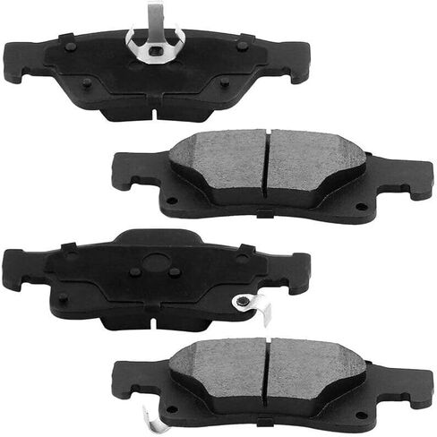 ALADICHE Brake Pads Kits 8pcs Brakes Pads Set Compatible with 2011-2018 Dodge Durango,2011-2019 Jeep Grand Cherokee in Saudi Arabia