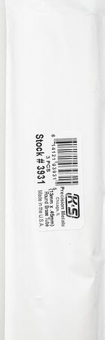 أنابيب نحاسية مستديرة K&S 3930، 12 مم OD × 0.45 مم جدار × 1 متر طول، 3 أنابيب، صنع في الولايات المتحدة الأمريكية in Saudi Arabia