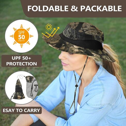 Solaris Ponytail Hole Sun Hats for Women UV Protection, UPF 50+ Outdoor Tribe Cooling Hat for Gardening in Saudi Arabia