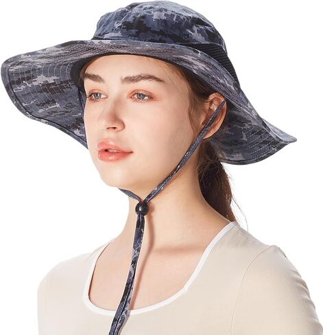 Solaris Ponytail Hole Sun Hats for Women UV Protection, UPF 50+ Outdoor Tribe Cooling Hat for Gardening in Saudi Arabia