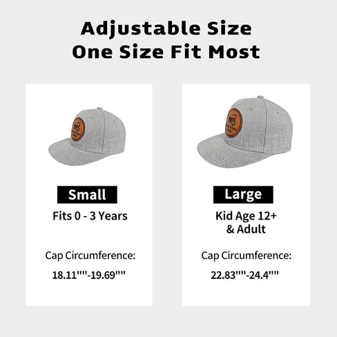 قبعة KAINSY مخصصة للأطفال الصغار، قبعة بيسبول تحمل اسم شخصي، قبعة شاحنة سناب باك للرضع قابلة للتعديل للأطفال الصغار والكبار in Kuwait