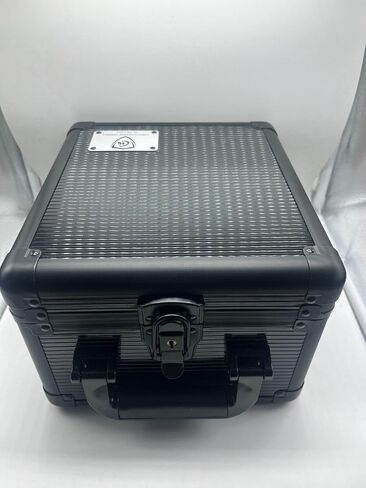 Crazy Horse Hobby Slab case compatible with Toploader PSA/BGS/SGC Graded Card Storage With Locks & keys (Black, 2 Row) in Saudi Arabia