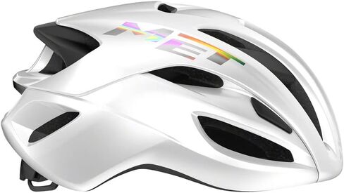 MET – RIVALE MIPS | Road Cycling Bike Helmet | Medium | Holographic White in Saudi Arabia