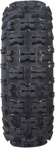 AlveyTech 4.10-6 Tire for ATV & Mini Bike - Upgrade, Tubeless, Aggressive Tread on Tires, Grip in Dirt and Offroad, Usually Mounted on Front Rims or Wheels, Fits TaoTao, Fit Right DB003, and X-Pro in Saudi Arabia