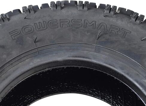 AlveyTech 4.10-6 Tire for ATV & Mini Bike - Upgrade, Tubeless, Aggressive Tread on Tires, Grip in Dirt and Offroad, Usually Mounted on Front Rims or Wheels, Fits TaoTao, Fit Right DB003, and X-Pro in Saudi Arabia