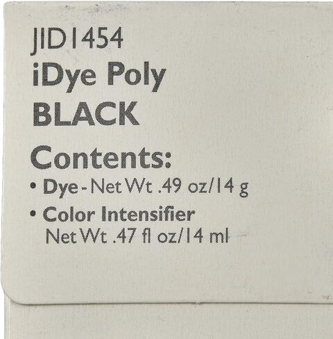 Jacquard iDye 207824 Poly Synthetic Fiber Fabric Dye Black, Yard in Saudi Arabia