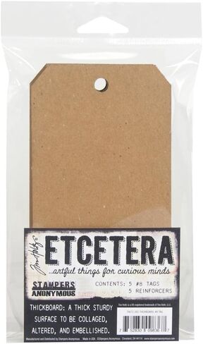 Stampers Anonymous Tim Holtz #8 Tag, Multicolor in Saudi Arabia