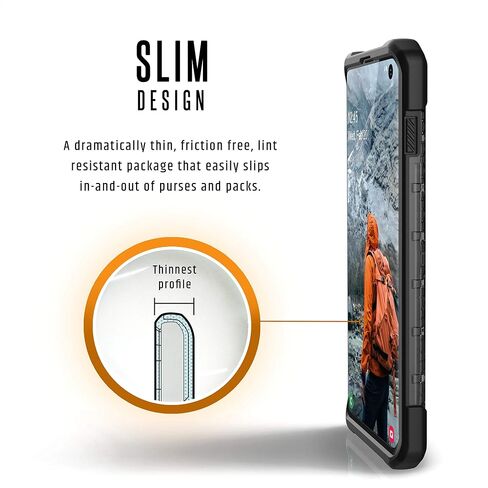 URBAN ARMOR GEAR UAG Samsung Galaxy S10 [6.1-inch Screen] Plasma [Ash] Military Drop Tested Phone Case in Saudi Arabia