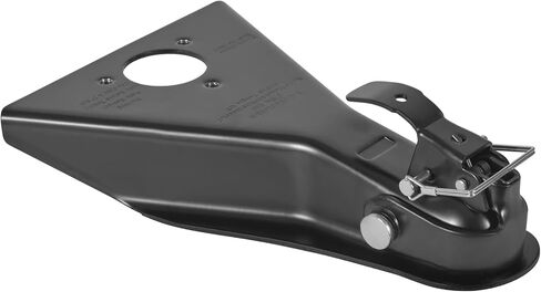 VEVOR A-Frame Trailer Coupler, Fits 2-Inch Hitch Ball Size, 8000 lbs Towing Capacity, Heavy Duty Steel Coupler, Ideal for Towing Station Wagons, Pickup Trucks, SUVs, Campers, Black Coating Surface in Saudi Arabia