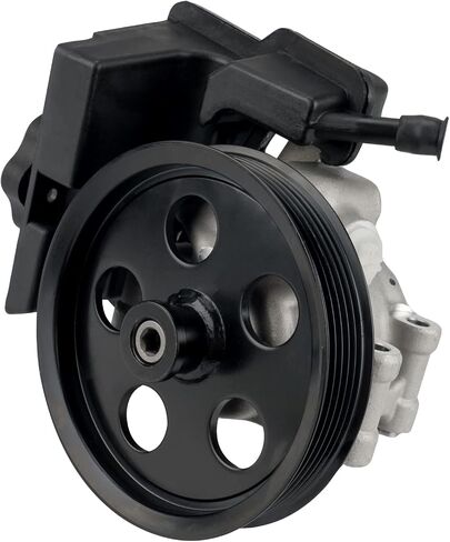 مضخة توجيه كهربائية من KAX مناسبة لسيارة Ford Focus 2006-2011 | 2010-2011 Ford Transit Connect، مع استبدال الخزان والبكرة #20-326 6S4Z3A674A 7S4Z3A674A in Kuwait