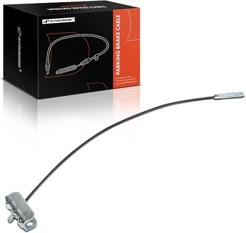 A-Premium Intermediate Side Parking Brake Cable Assembly Compatible with Chevrolet, GMC Models: Silverado 1500 2005-2009, Silverado 1500 Classic 2007, Sierra 1500 2005-2009, Sierra 1500 Classic 2007 in Saudi Arabia