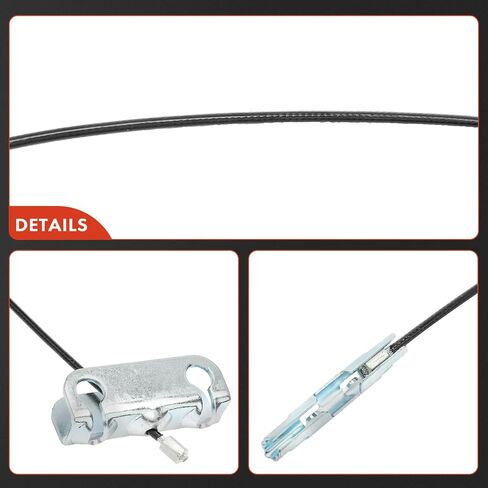 A-Premium Intermediate Side Parking Brake Cable Assembly Compatible with Chevrolet, GMC Models: Silverado 1500 2005-2009, Silverado 1500 Classic 2007, Sierra 1500 2005-2009, Sierra 1500 Classic 2007 in Saudi Arabia