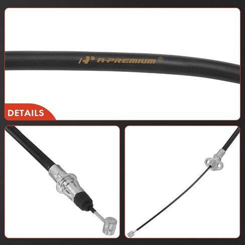 A-Premium Rear Driver and Passenger Side Parking Brake Cable Assembly Compatible with Nissan Models: Xterra 2003-2004, 2-PC Set - Replace# 365308Z300, 365318Z320 in Saudi Arabia