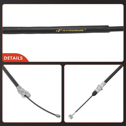 A-Premium Rear Driver and Passenger Side Parking Brake Cable Assembly Compatible with Nissan Models: Xterra 2003-2004, 2-PC Set - Replace# 365308Z300, 365318Z320 in Saudi Arabia