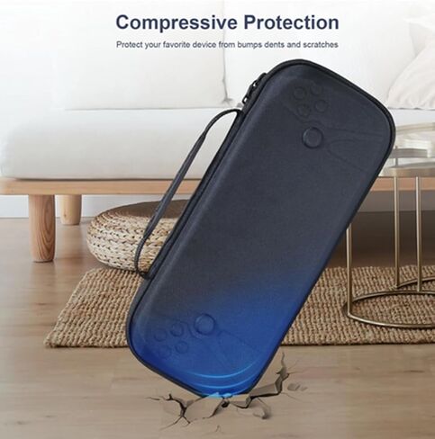 for PlayStation 5 Portal Case,Hard Carrying Case for Sony PlayStation 5 Portal Remote Player Handheld Game Consoles Bag Case (Case with Tempered film) in Saudi Arabia