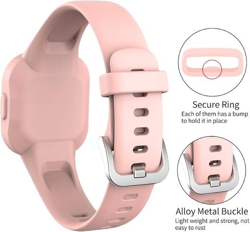 Watbro Compatible with Garmin Vivofit jr 3 Band/Garmin Fit jr 3 Band, Colorful Silicone Adjustable Replacement Sport Band for Kids Boys Girls Men Women in Kuwait