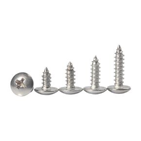 5 قطعة 304 الفولاذ المقاوم للصدأ فيليبس تروس رئيس الصليب راحة الفطر الذاتي التنصت مسامير الخشب M3-M6 (40 مللي متر ، M5 (10 قطعة)) in Kuwait