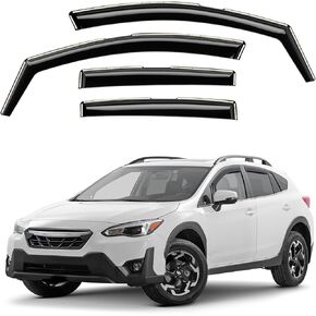 Window Deflectors Smoke Tinted In-Channel Side Window Vent Visor Deflectors Rain Guards Compatible with Suburban 2015-2020 - 4 pcs. GW0591 in Kuwait