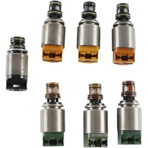 7-Piece Transmission Solenoid Kit Compatible with 6HP19 6HP26 6HP32 6HP21 6HP28 6HP34 for Select A4 A6 A8 Q7 DBS DB9 X3 X5 Models in Kuwait