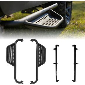 MADJAX عربة الغولف درع معطف Nerf Bar المنسدلة الجانب خطوة كاملة مع مجموعة التركيب المتوافقة مع نماذج عربة الغولف EZGO TXT in Kuwait