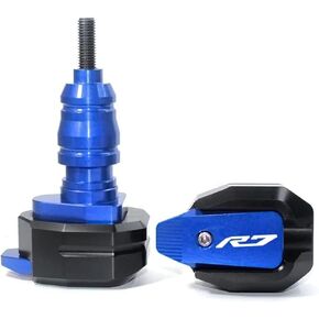 Suitable For Yamaha YZF-R7 2021 2022 Motorcycle Frame Slider CNC Anti-fall Protection Frame Slider Anti-collision Pad(Blue) in Saudi Arabia
