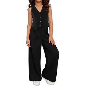 ملابس للفتيات مكونة من قطعتين وسترة للأطفال وسروال واسع الساق، ملابس العودة إلى المدرسة للفتيات in Kuwait