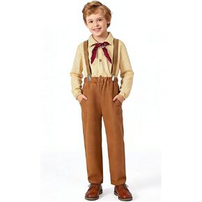 Boys Pioneer Dress Up Kids Colonial Villager Outfits in Kuwait