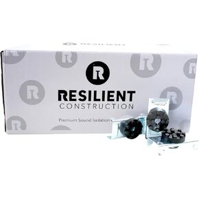 Premium Sound Isolation Clips - Pack of 100 - Ideal for Soundproofing Walls and Ceilings - Decouple Walls and Ceilings - Floating Room - Home, Office, Recording Studio, Apartments (100) in Kuwait