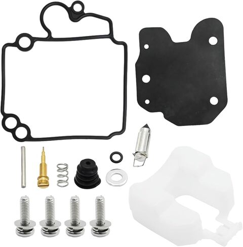 Anxingo 6BL-W0093-00 Carburetor Rebuild Kit, Replacement for Yamaha 4 Stroke 25HP Outboard Motors F25 T25 F25D F25L F25S T25LA F25SEA F25LA F25SEHA in Saudi Arabia