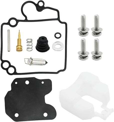 Anxingo 6BL-W0093-00 Carburetor Rebuild Kit, Replacement for Yamaha 4 Stroke 25HP Outboard Motors F25 T25 F25D F25L F25S T25LA F25SEA F25LA F25SEHA in Saudi Arabia
