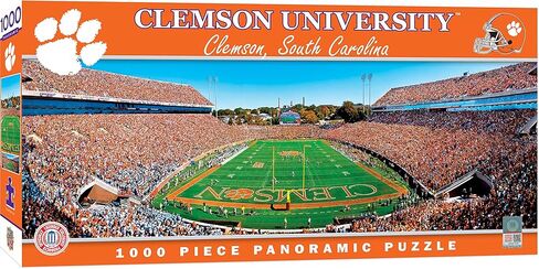 MasterPieces - 1000 Piece Jigsaw Puzzle, NCAA Texas Tech Red Raiders, Panoramic Football Stadium View, Fun for Adults and Family, 13"x39 in Saudi Arabia