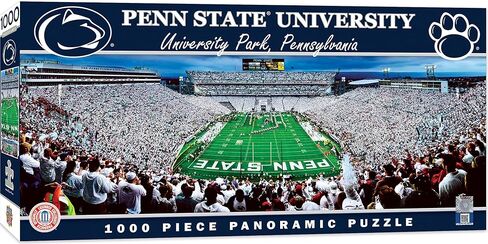 MasterPieces - 1000 Piece Jigsaw Puzzle, NCAA Texas Tech Red Raiders, Panoramic Football Stadium View, Fun for Adults and Family, 13"x39 in Saudi Arabia