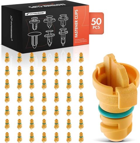 A-Premium 50 PCS (20.83mm) Engine Oil Drain Plug Car Fastener Clips Compatible with Ford F-150 F150 2015 2016 2017 2018 in Saudi Arabia