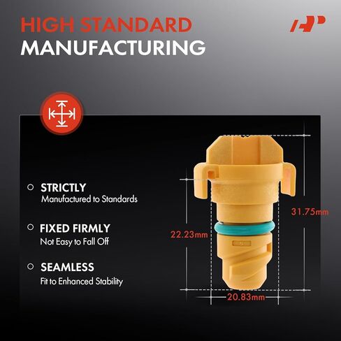 A-Premium 50 PCS (20.83mm) Engine Oil Drain Plug Car Fastener Clips Compatible with Ford F-150 F150 2015 2016 2017 2018 in Saudi Arabia