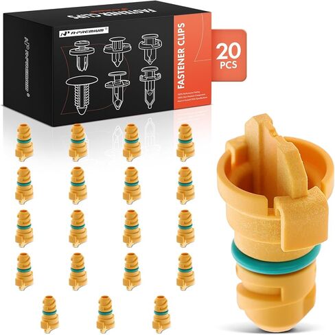 A-Premium 50 PCS (20.83mm) Engine Oil Drain Plug Car Fastener Clips Compatible with Ford F-150 F150 2015 2016 2017 2018 in Saudi Arabia