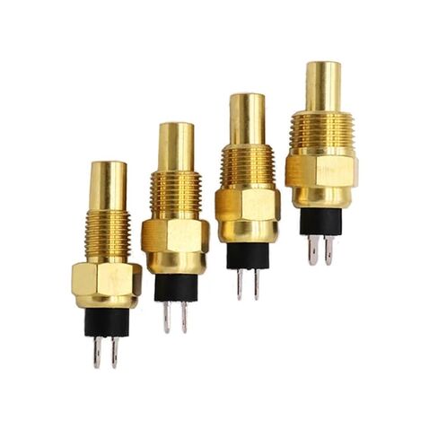 Short M16*1.5 1/2 21mm 3/8 17mm NPT M14*1.5 Diesel Engine Water Temperature Sensor for 98 ± 3 ℃ Alarm Universal Generator(M16x1.5) in Saudi Arabia
